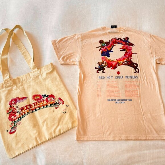 Red Hot Chili Peppers T-Shirt & Tote - Picture 2 of 6